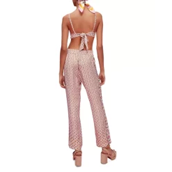 Cheapest 🤩 Maje Pigeo Printed Pants Tiles Ecru ❤️ -Women's dress Shop unnamed file 104