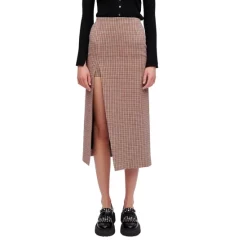 Discount 😉 Maje Jaisa Slit 👗 Skirt Camel 👏