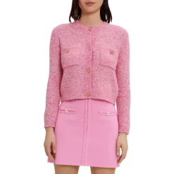 Brand new π Maje Marguerita Cardigan Sweater Pink π