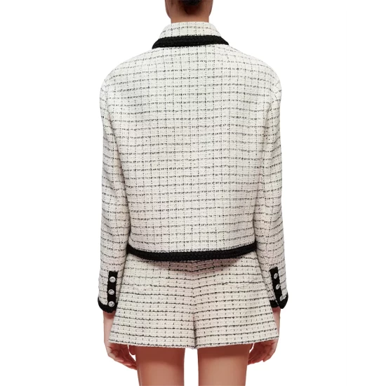 Best deal π Maje Vitalo Tweed Jacket Ecru Black β 4 Best deal π Maje Vitalo Tweed Jacket Ecru Black β - Image 2