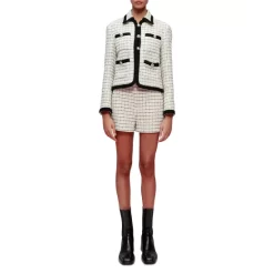 Best deal π Maje Vitalo Tweed Jacket Ecru Black β 8 Best deal π Maje Vitalo Tweed Jacket Ecru Black β -Women's dress Shop unnamed file 138