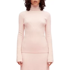 New 🔔 Maje Mandana Turtleneck Sweater Pale Pink 🔔