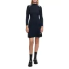 Best deal ✔️ Maje Buttoned Shoulder Rib Knit Mini 👗 Dress Black 🥰 -Women's dress Shop unnamed file 175