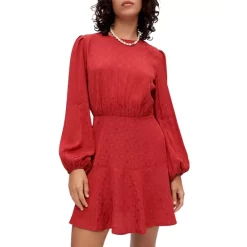 Brand new 🥰 Maje Romasy Long Sleeve 👗 Dress Red 👍