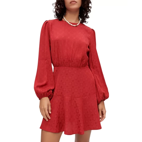 Brand new π₯° Maje Romasy Long Sleeve π Dress Red π 3 Brand new π₯° Maje Romasy Long Sleeve π Dress Red π