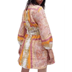 Top 10 🥰 Maje Roquila Scarf Print 👕 Shirt 👗 Dress Foulard Coquillage 😉 -Women's dress Shop unnamed file 202