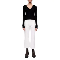 Coupon 🔔 Maje Mimoselle Cropped Sweater Black ✔️ -Women's dress Shop unnamed file 21