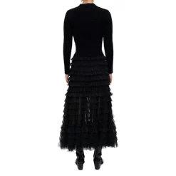 Outlet 🔔 Maje Mimosala Sweater Black 🥰 -Women's dress Shop unnamed file 215