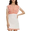 Brand new 🎁 Maje Roby Crochet Mini 👗 Dress Orange 👏 -Women's dress Shop unnamed file 221
