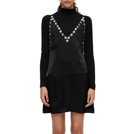 Cheap π Maje Radeau Studded π Dress Black π 3 Cheap π Maje Radeau Studded π Dress Black π