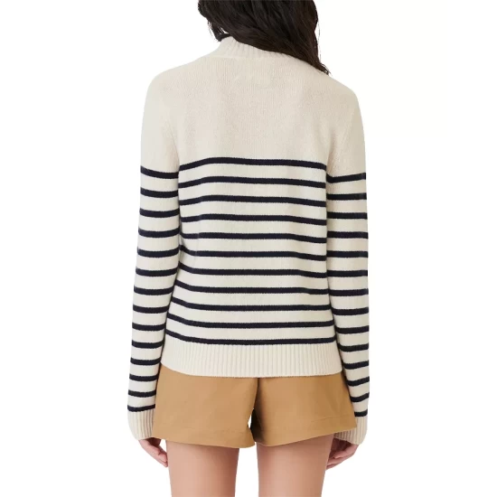 Discount π Maje Montsi Striped Cashmere Sweater Black/white β 7 Discount π Maje Montsi Striped Cashmere Sweater Black/white β - Image 5