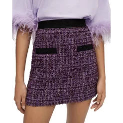 New π Maje Jifeld Tweed π Skirt Purple π₯° 9 New π Maje Jifeld Tweed π Skirt Purple π₯° -Women's dress Shop unnamed file 235