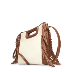 Best reviews of ⌛ Maje Mixed Media M Resort Bag Tabacco 😉 -Women's dress Shop unnamed file 243