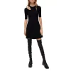 Hot Sale 🎉 Maje Riviana Cutout Knit 👗 Dress Black 🌟 -Women's dress Shop unnamed file 246