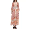 Outlet 😀 Maje Roquillage Scarf Print Maxi 👗 Dress Foulard Co ❤️ -Women's dress Shop unnamed file 280
