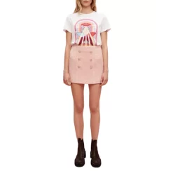 Wholesale π― Maje Josila Tweed π Skirt Pink β