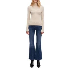 Cheapest 😀 Maje Mylene Turtleneck Sweater Beige ⭐ -Women's dress Shop unnamed file 291