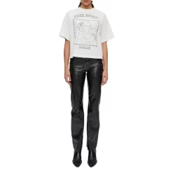 Top 10 🧨 Maje Spirit Graphic Print Tee White 💯 -Women's dress Shop unnamed file 333