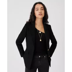 Best reviews of ⌛ Maje Valilou Tailored Jacket Black 👍 -Women's dress Shop unnamed file 350