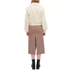 Brand new 🔔 Maje Belio Furry Ecru Jacket 🎉 -Women's dress Shop unnamed file 361