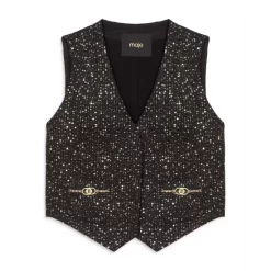 Discount π Maje Vitosele V Neck Jewel Detail Sweater Vest Black β€οΈ 9 Discount π Maje Vitosele V Neck Jewel Detail Sweater Vest Black β€οΈ -Women's dress Shop unnamed file 382