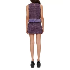 Outlet 🌟 Maje Lifeld Top Purple 🔔 -Women's dress Shop unnamed file 411
