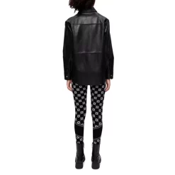 Best Pirce 🥰 Maje Chimori Leather Oversized Jacket Black 🤩 -Women's dress Shop unnamed file 415