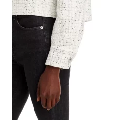 Buy π Maje Sequined Check Jacket - 150th Anniversary Exclusive White π 13 Buy π Maje Sequined Check Jacket - 150th Anniversary Exclusive White π -Women's dress Shop unnamed file 44