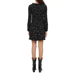 Buy 🌟 Maje Rockalie Star Print Mini 👗 Dress Black 😀 -Women's dress Shop unnamed file 443