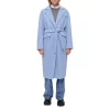 Best reviews of 😀 Maje Giciel Wrap 🧥 Coat Light Blue ❤️