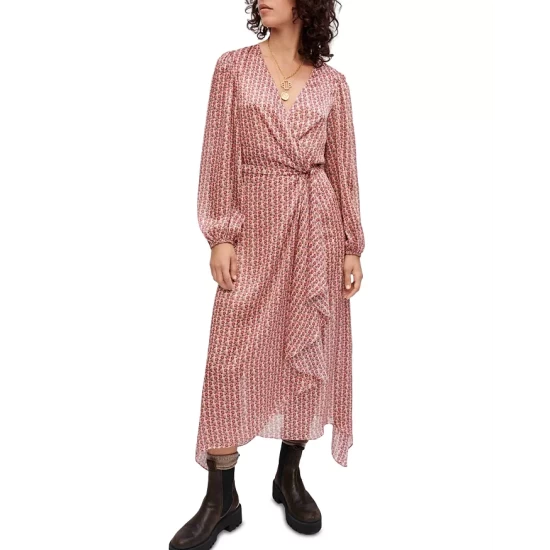 Deals π― Maje Rolivate Side Tie π Dress Mini Flower π 4 Deals π― Maje Rolivate Side Tie π Dress Mini Flower π - Image 2