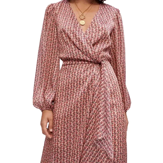 Deals π― Maje Rolivate Side Tie π Dress Mini Flower π 5 Deals π― Maje Rolivate Side Tie π Dress Mini Flower π - Image 3