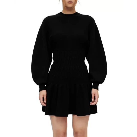 Brand new π Maje Rondy Balloon Sleeve Sweater π Dress Black π 3 Brand new π Maje Rondy Balloon Sleeve Sweater π Dress Black π