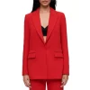 New 🎉 Maje Vadlena Double Breasted Jacket Red 😉 -Women's dress Shop unnamed file 503