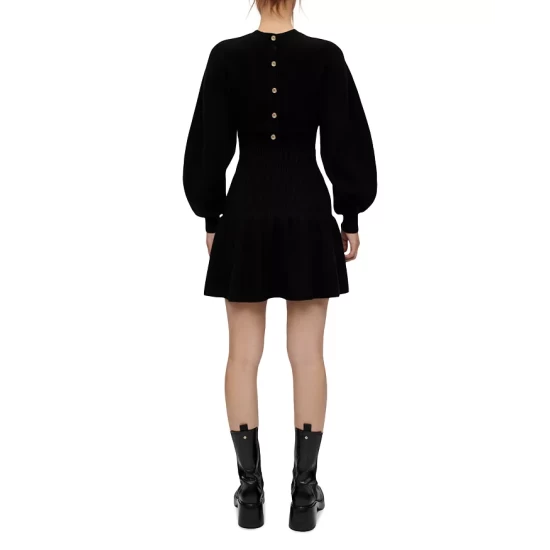 Brand new π Maje Rondy Balloon Sleeve Sweater π Dress Black π 4 Brand new π Maje Rondy Balloon Sleeve Sweater π Dress Black π - Image 2