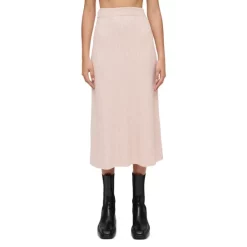 Brand new 💯 Maje Jandana Mesh 👗 Skirt Pale Pink 👍