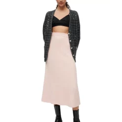 Brand new 💯 Maje Jandana Mesh 👗 Skirt Pale Pink 👍 -Women's dress Shop unnamed file 512