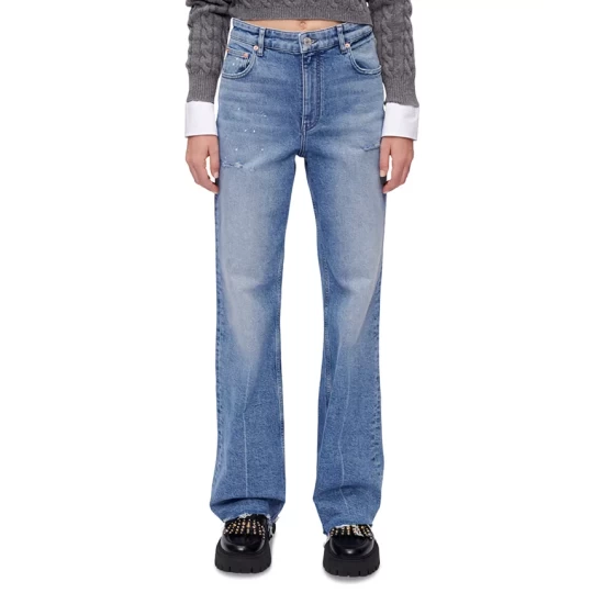 Budget π Maje Pamorgos Straight Fit π Jeans Blue βοΈ 3 Budget π Maje Pamorgos Straight Fit π Jeans Blue βοΈ