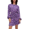 New 👏 Maje Roleta Floral Cutout 👗 Dress Purple 👍 -Women's dress Shop unnamed file 547