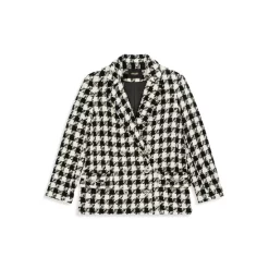 Cheapest 💯 Maje Vitritania Checkered Blazer Black White 🛒 -Women's dress Shop unnamed file 562