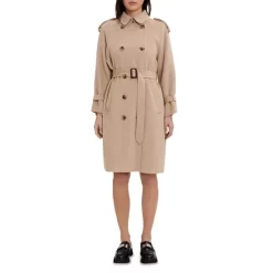 Cheap 😍 Maje Grenchman Trench 🧥 Coat Beige ⭐