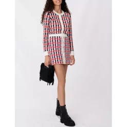 Best Pirce 🔔 Maje M Bag Black Suede 💯 -Women's dress Shop unnamed file 626