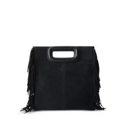 Best Pirce 🔔 Maje M Bag Black Suede 💯 -Women's dress Shop unnamed file 628