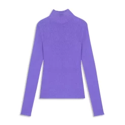 Flash Sale 😉 Maje Modat Turtleneck Sweater Purple 😀 -Women's dress Shop unnamed file 637