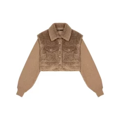 Wholesale 🎁 Maje Belia Jacket Brown 💯 -Women's dress Shop unnamed file 640