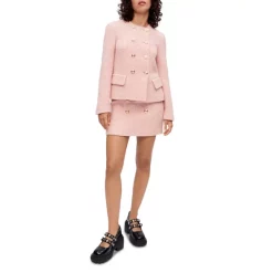 Outlet 🥰 Maje Vosila Double Breasted Jacket Pink ✨ -Women's dress Shop unnamed file 66