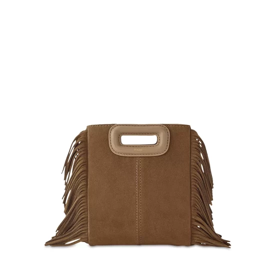 Brand new π₯ Maje M Mini Bag Camel Suede π₯° 2 Brand new π₯ Maje M Mini Bag Camel Suede π₯°