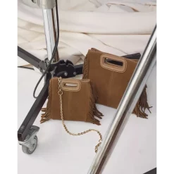 Brand new π₯ Maje M Mini Bag Camel Suede π₯° 15 Brand new π₯ Maje M Mini Bag Camel Suede π₯° -Women's dress Shop unnamed file 698