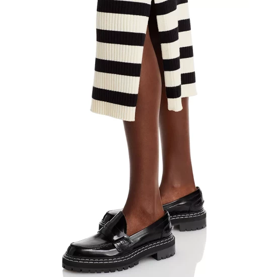 Best Sale β Maje Striped Knit Midi π Skirt - 150th Anniversary Exclusive Ecru Black 𧨠8 Best Sale β Maje Striped Knit Midi π Skirt - 150th Anniversary Exclusive Ecru Black 𧨠- Image 6