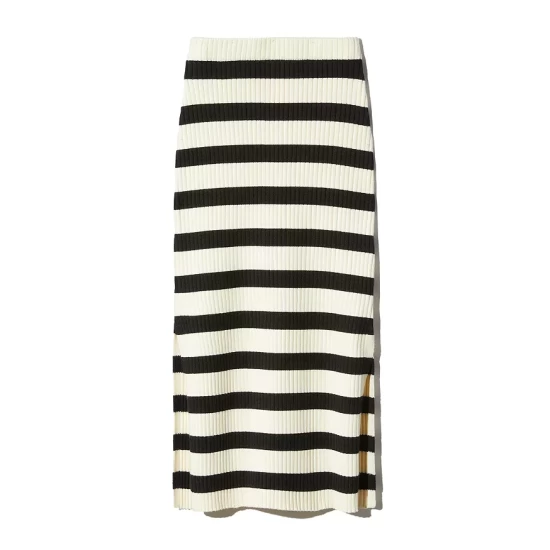 Best Sale β Maje Striped Knit Midi π Skirt - 150th Anniversary Exclusive Ecru Black 𧨠9 Best Sale β Maje Striped Knit Midi π Skirt - 150th Anniversary Exclusive Ecru Black 𧨠- Image 7